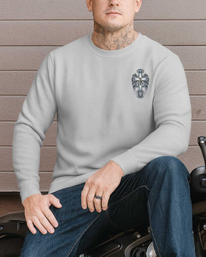 I Am A Simple Man I Like Motorcycles And Believe In Jesus Sweater