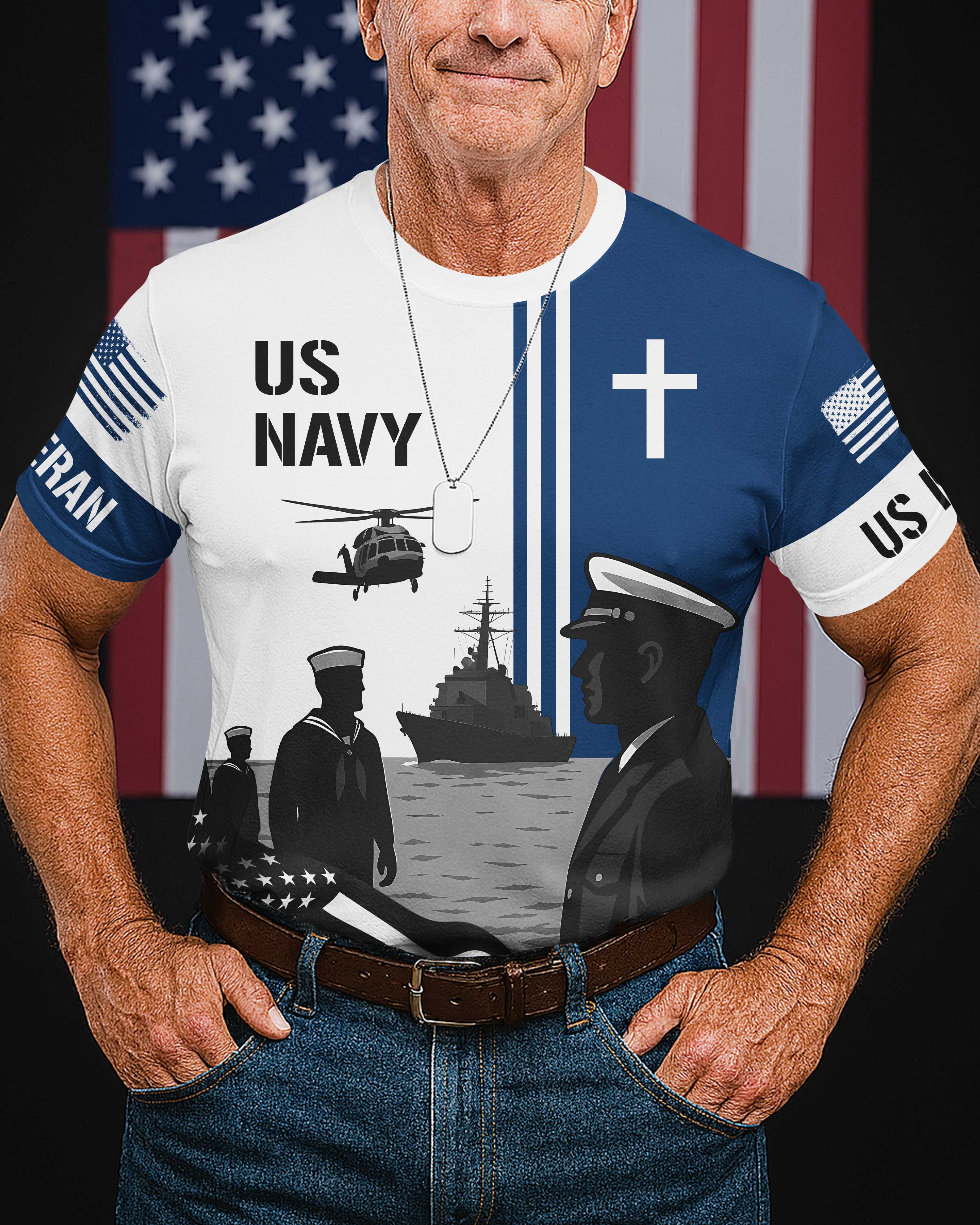 My Ship May Rest All Over Print T-Shirt