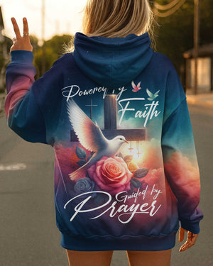Powered By Faith Guided By Prayer Shirt