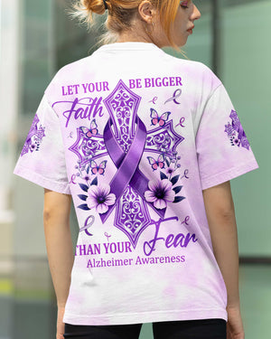 Let Your Faith Be Bigger Than Your Fear All Over Print T-Shirt