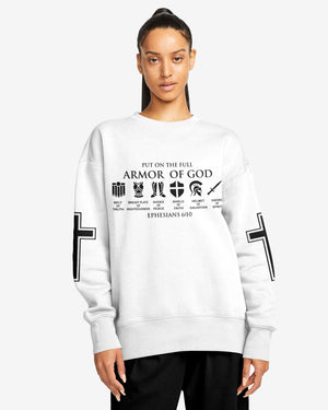 My Soul Is Protected By The Armor Of God All Over Print Sweater