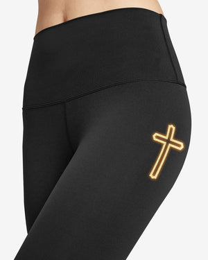 The Devil Is A Liar All Over Print Leggings