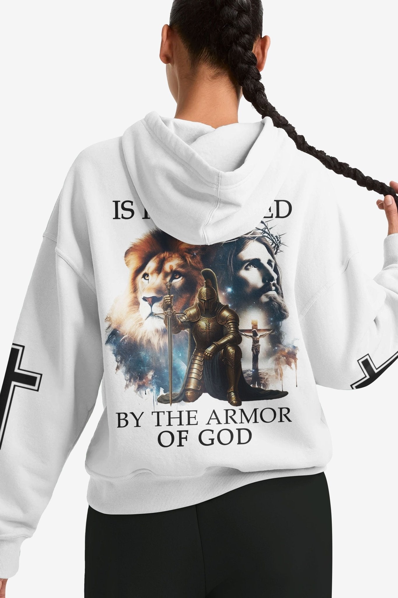 My Soul Is Protected By The Armor Of God All Over Print Hoodie