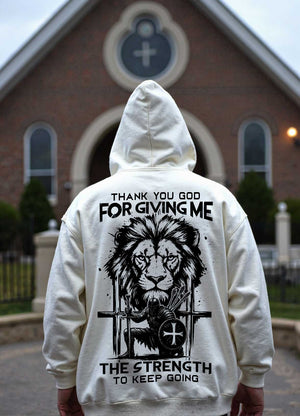 Thank You God For Giving Me The Strength To Keep Going Shirt