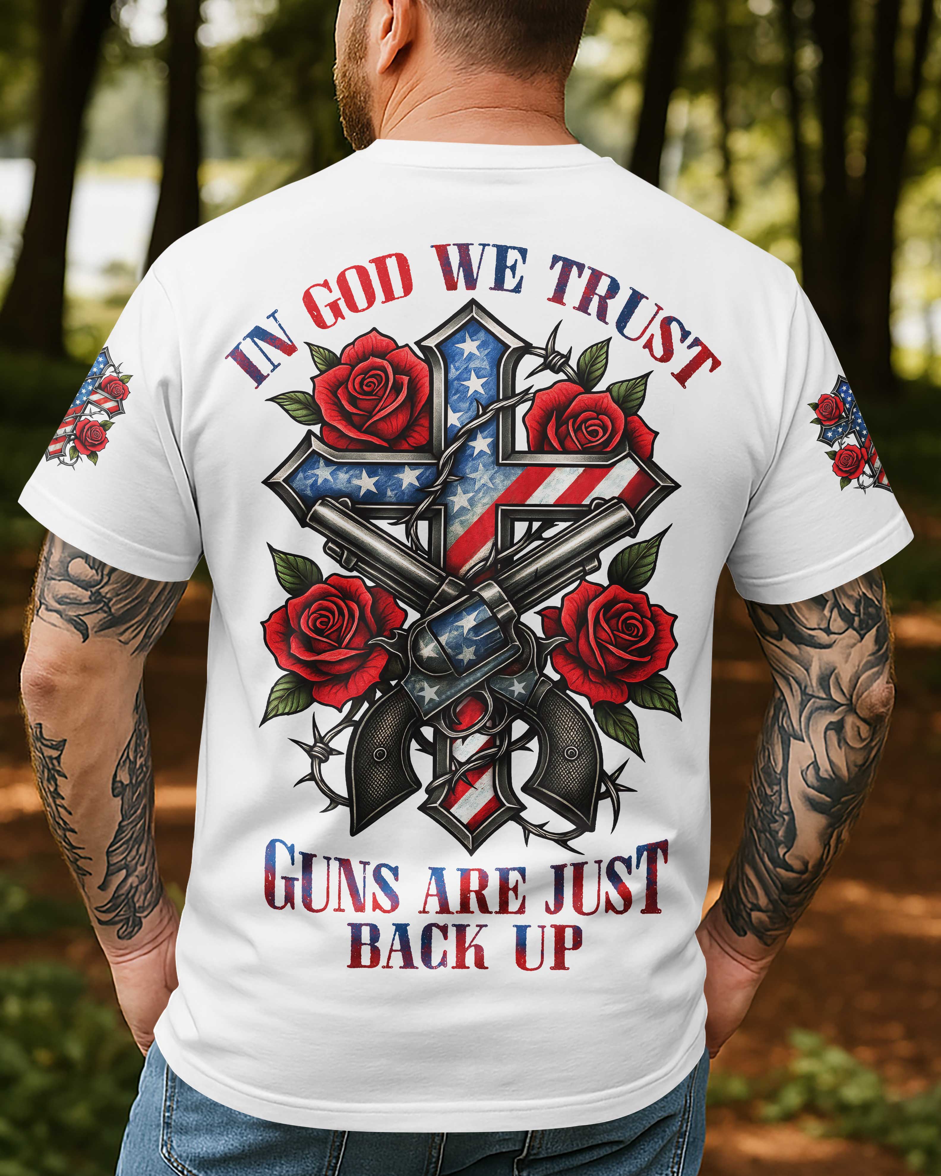 In God We Trust All Over Print T-Shirt