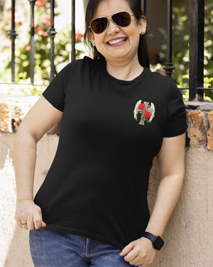 Worry Ends When Faith Begins All Over Print T-Shirt