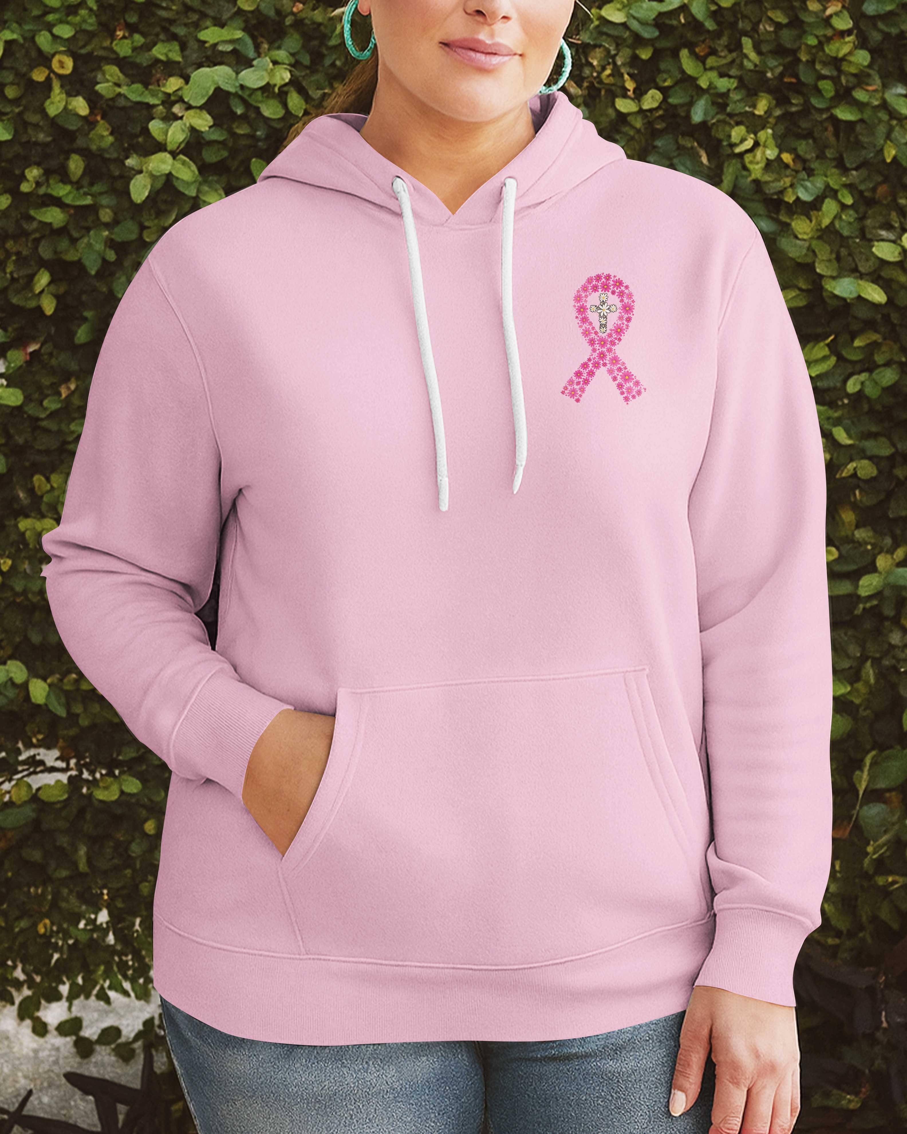 Pink For His Healing Power Hoodie
