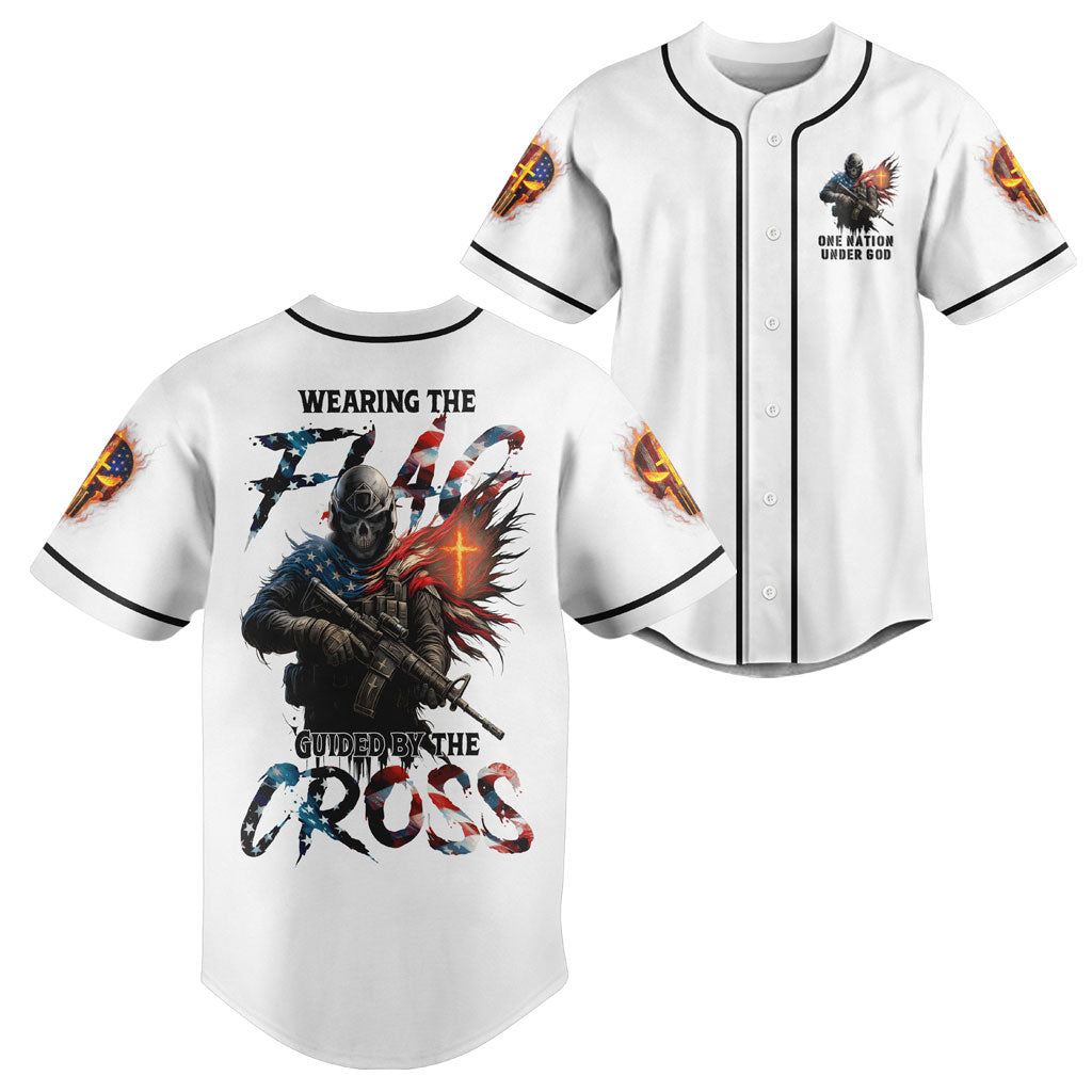 Wearing The Flag Guided By The Cross Jersey