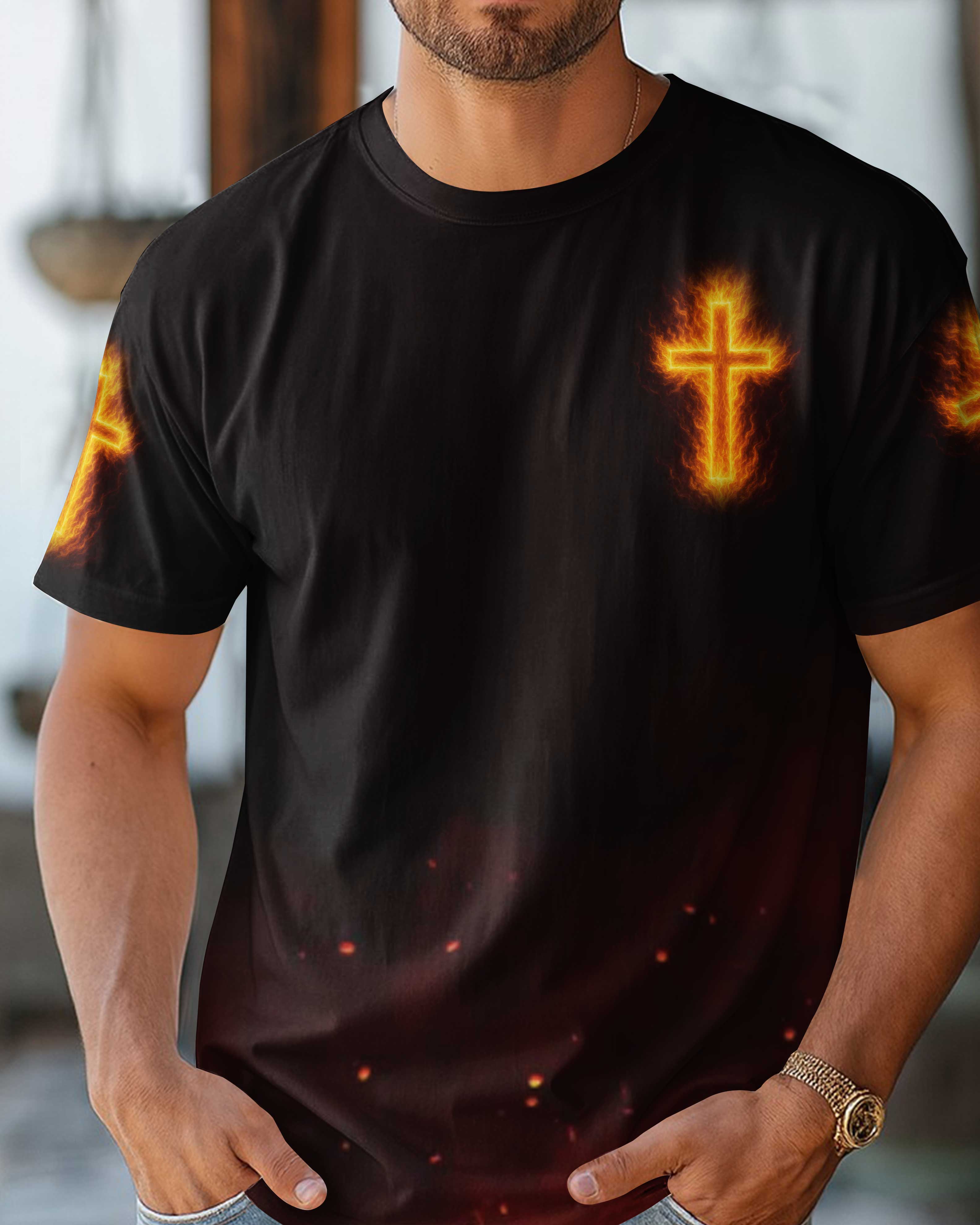 With God On My Side No One Can Stand Against Me Hoodie