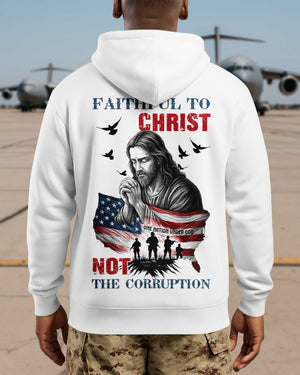 Faithful To Christ All Over Print Hoodie