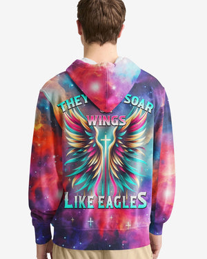 They Will Soar On Wings Like Eagles All Over Print Hoodie
