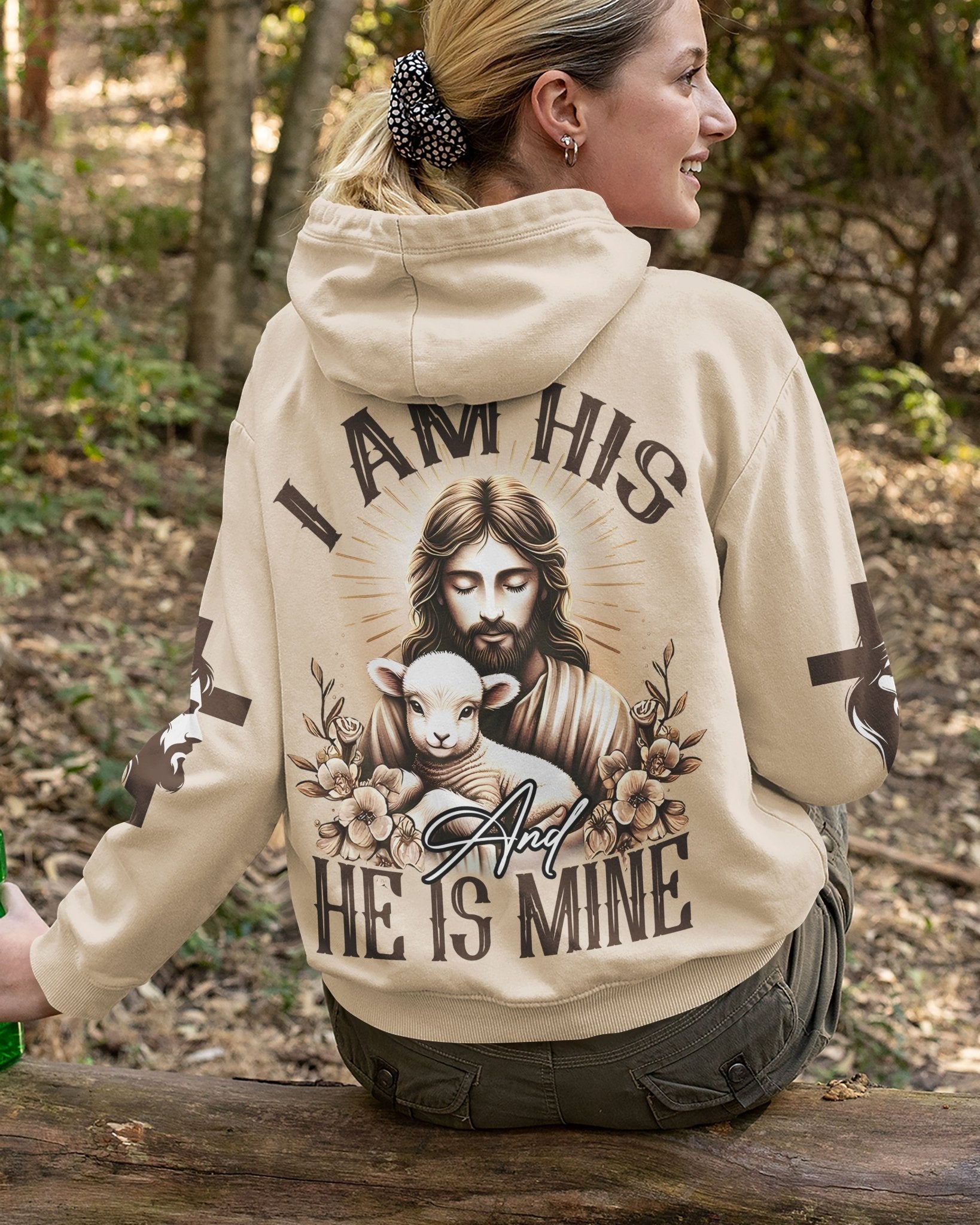 I Am His And He Is Mine All Over Print Hoodie