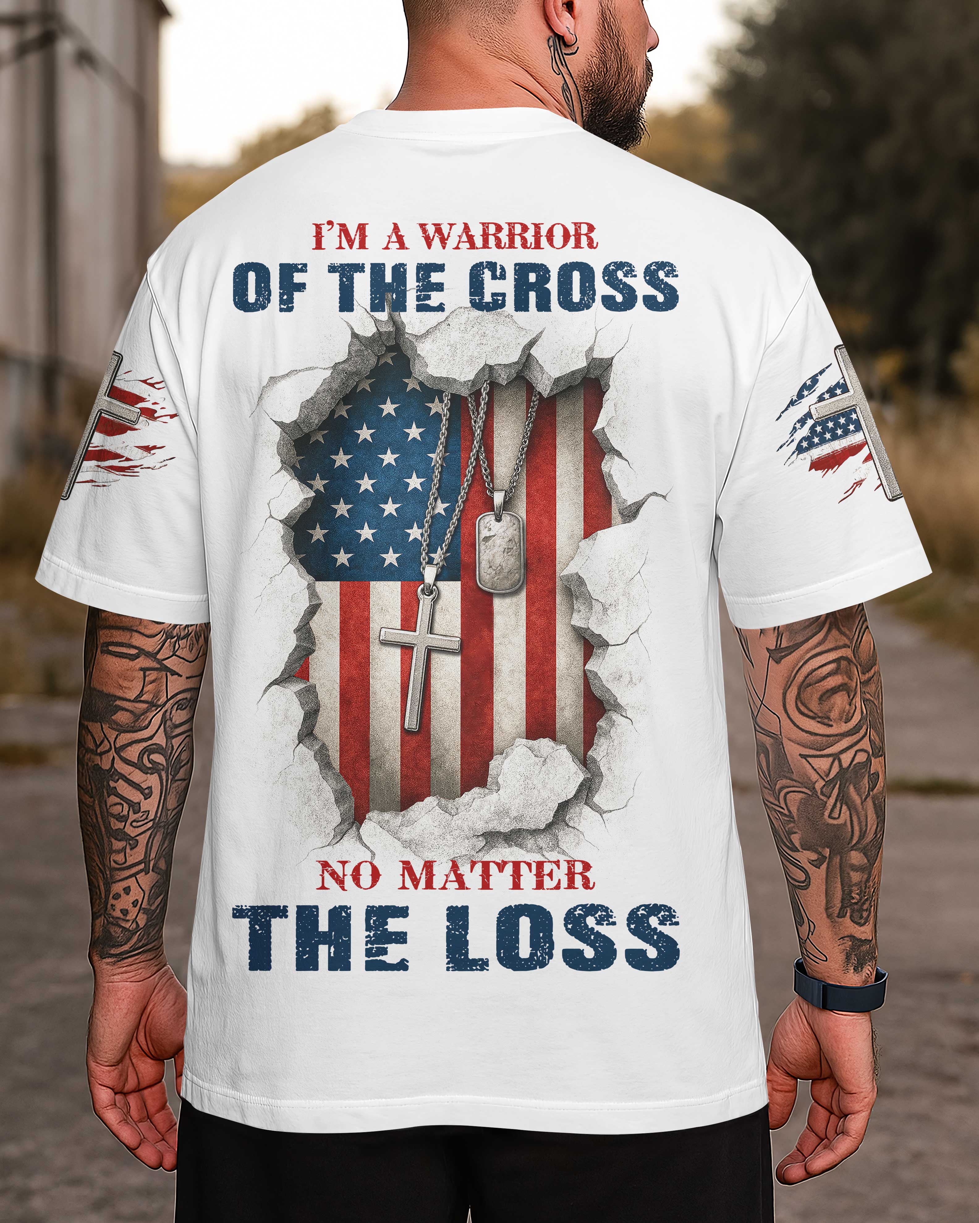 I'm A Warrior All Over Print T-Shirt