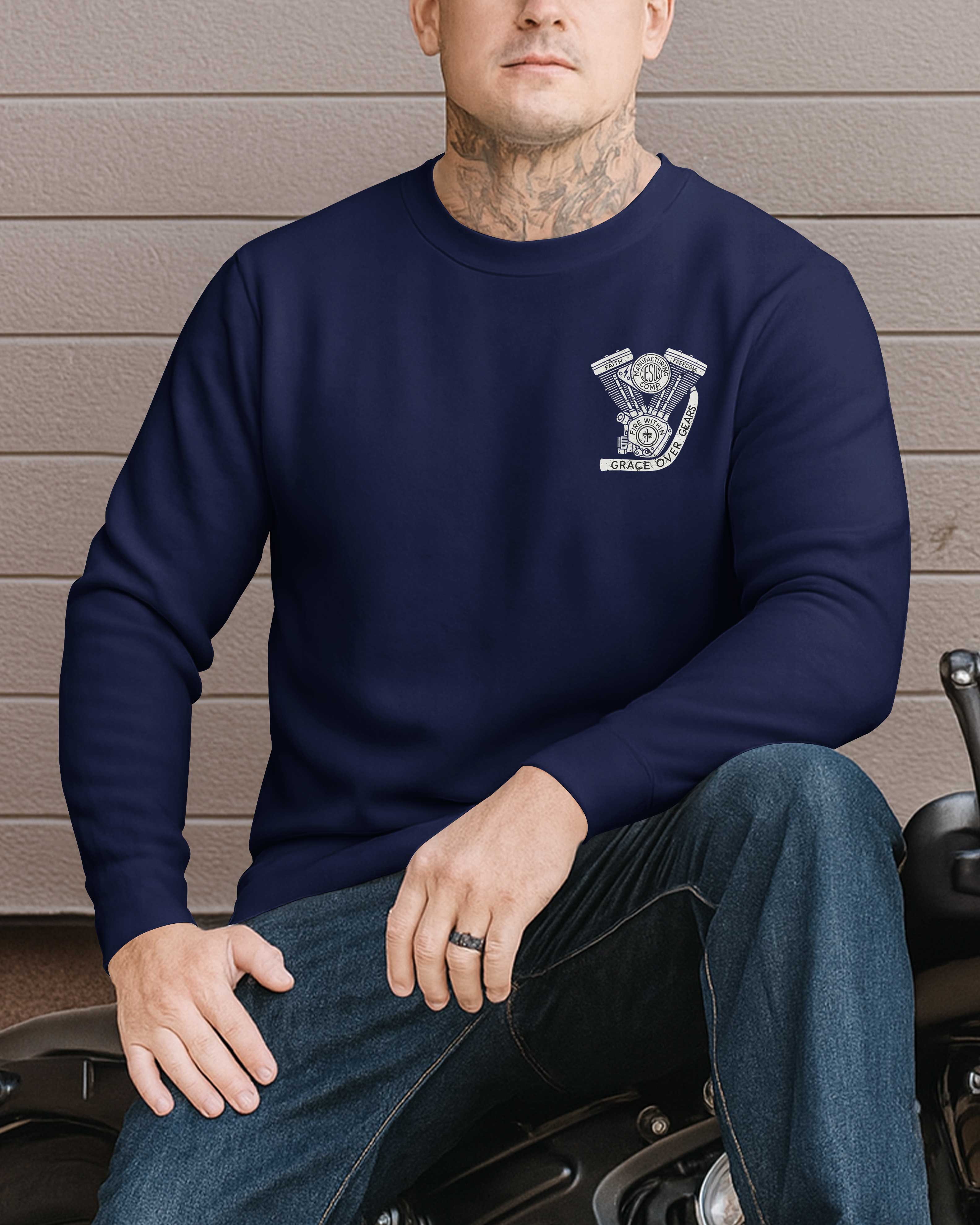 Every Mile A Prayer All Over Print Sweater