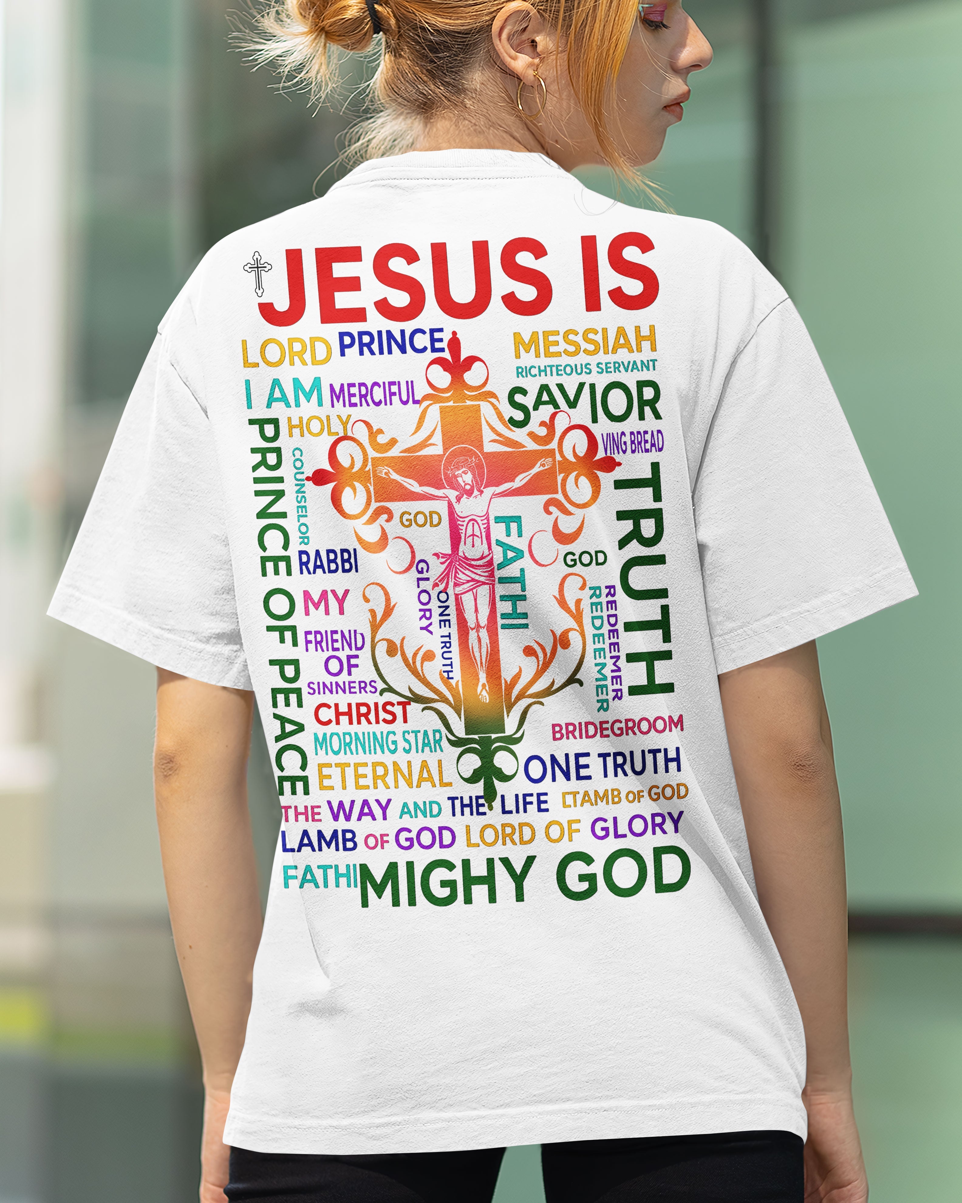 Jesus Is All Over Print T-Shirt