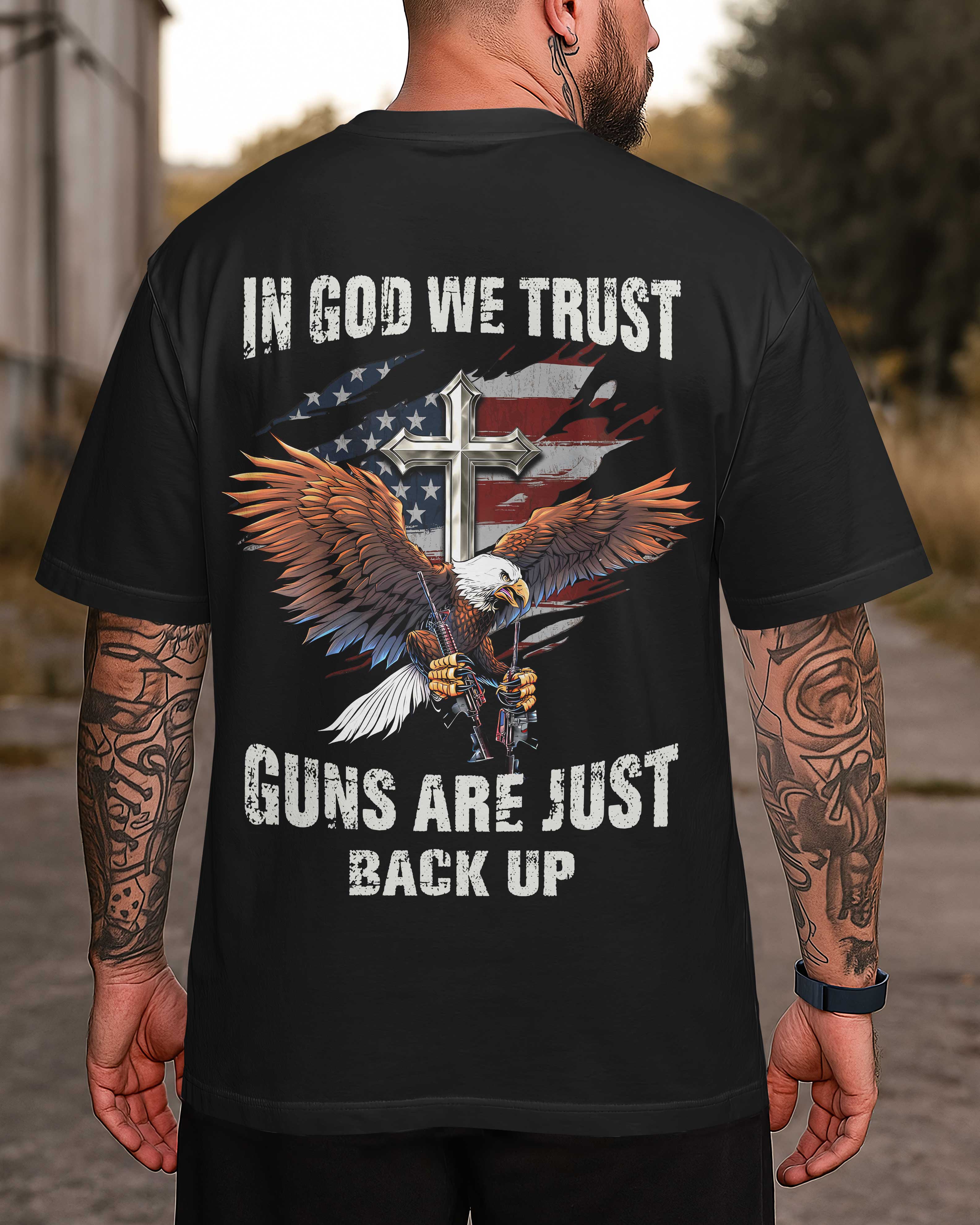 In God We Trust All Over Print T-Shirt