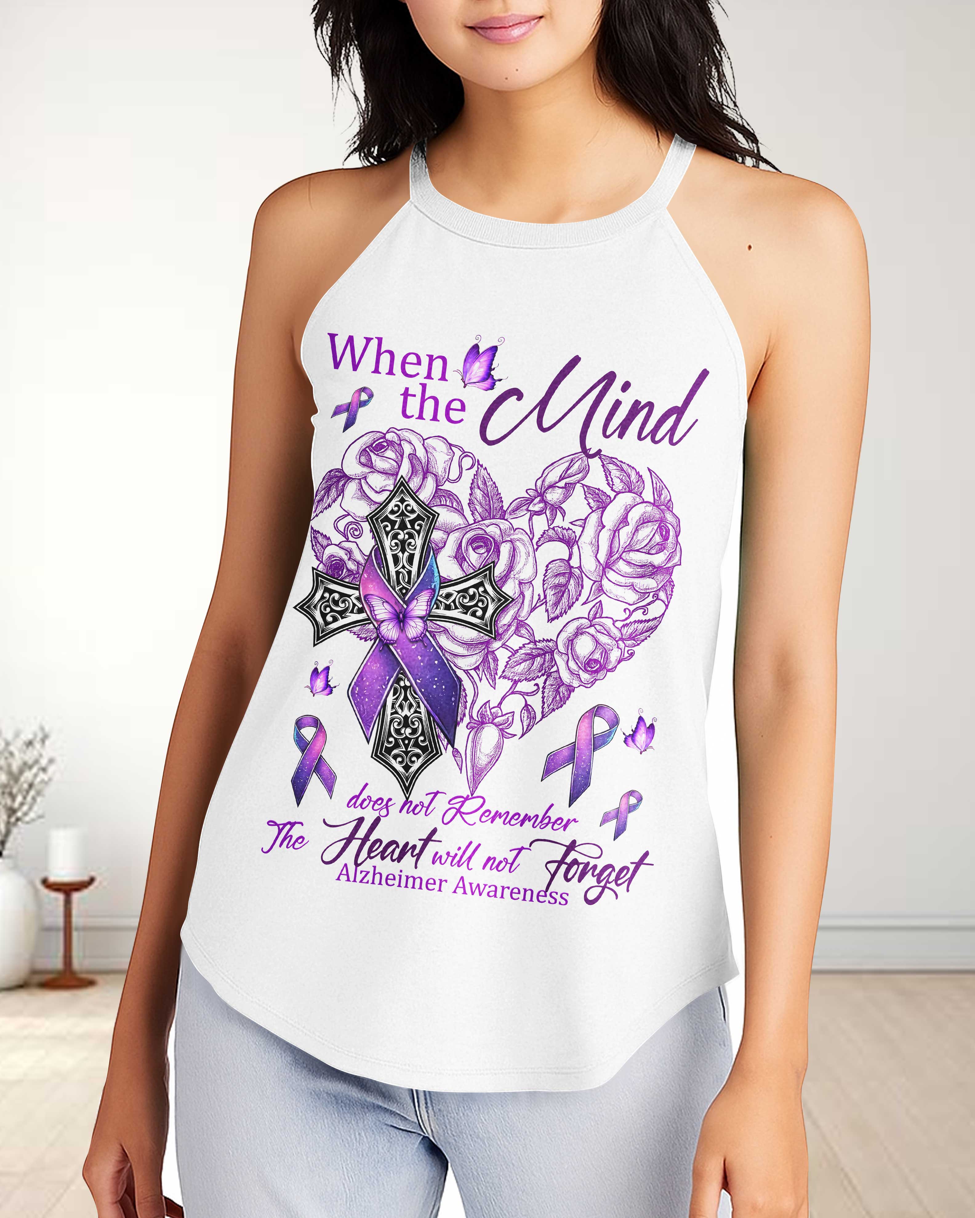 When The Mind Does Not Remember Rocker Tank Top