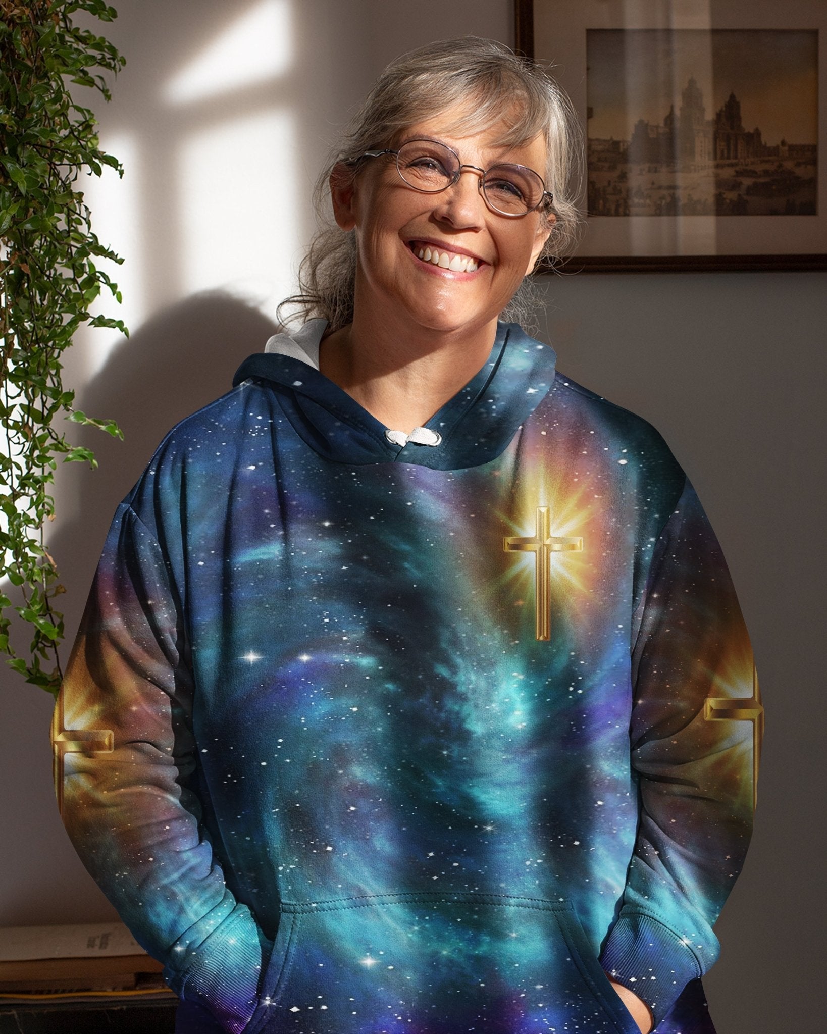 Whoever Drinks The Water I Give Them Will Never Thirst All Over Print Hoodie