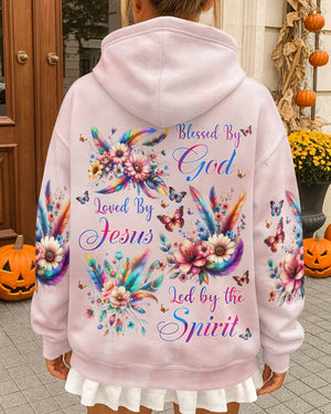 Blessed By God Loved By Jesus Led by the Spirit Shirts