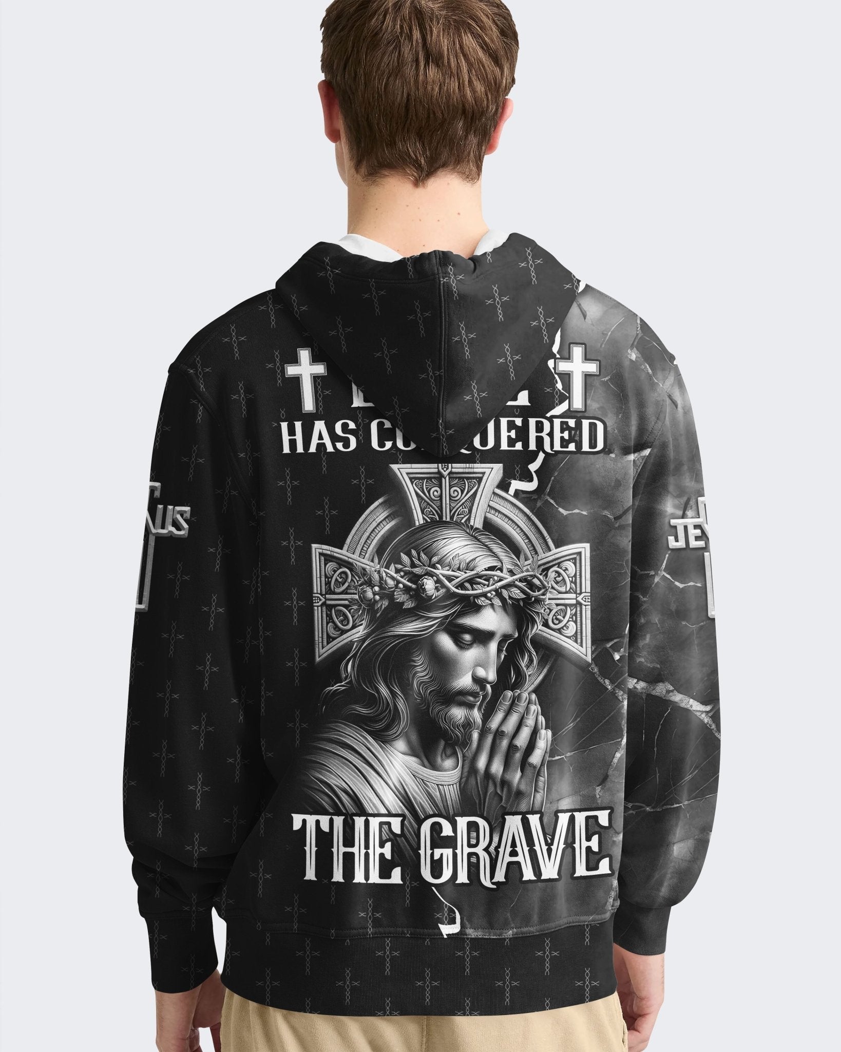 Love Has Conquered The Grave All Over Print Hoodie