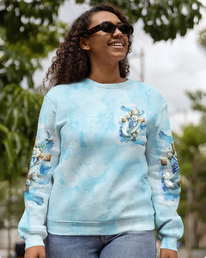 Lord Stood With Me And Gave Me Strength All Over Print Sweater