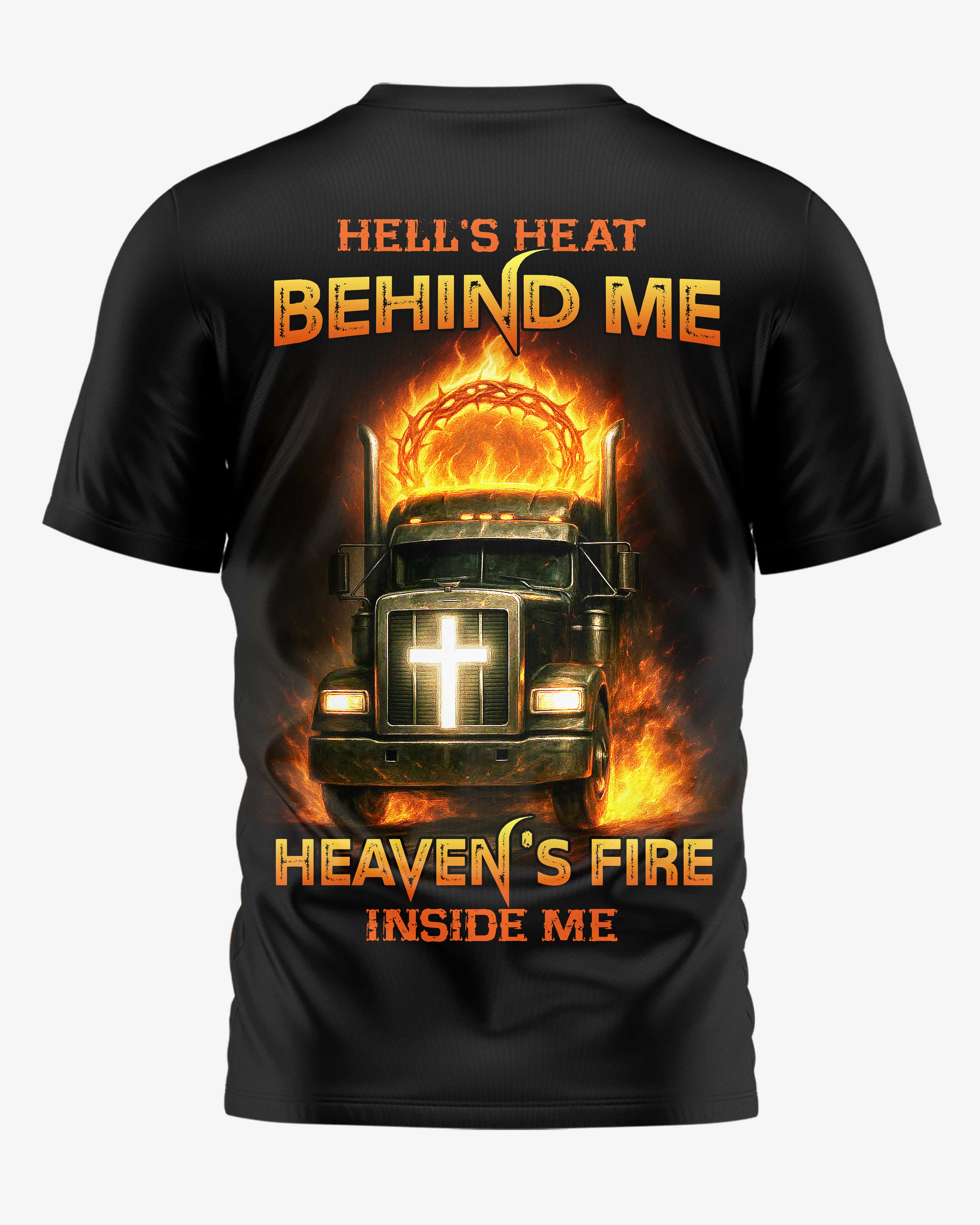 Hell's Heat Behind Me All Over Print T-Shirt