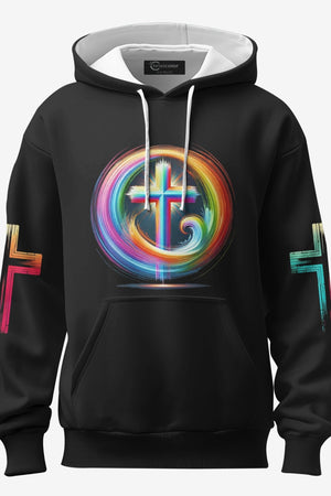 Rooted In Christ Jesus Is Light All Over Print Hoodie