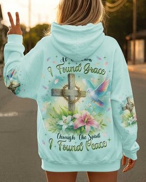 At the Cross I found Grace Through The Spirit I found Peace Shirt