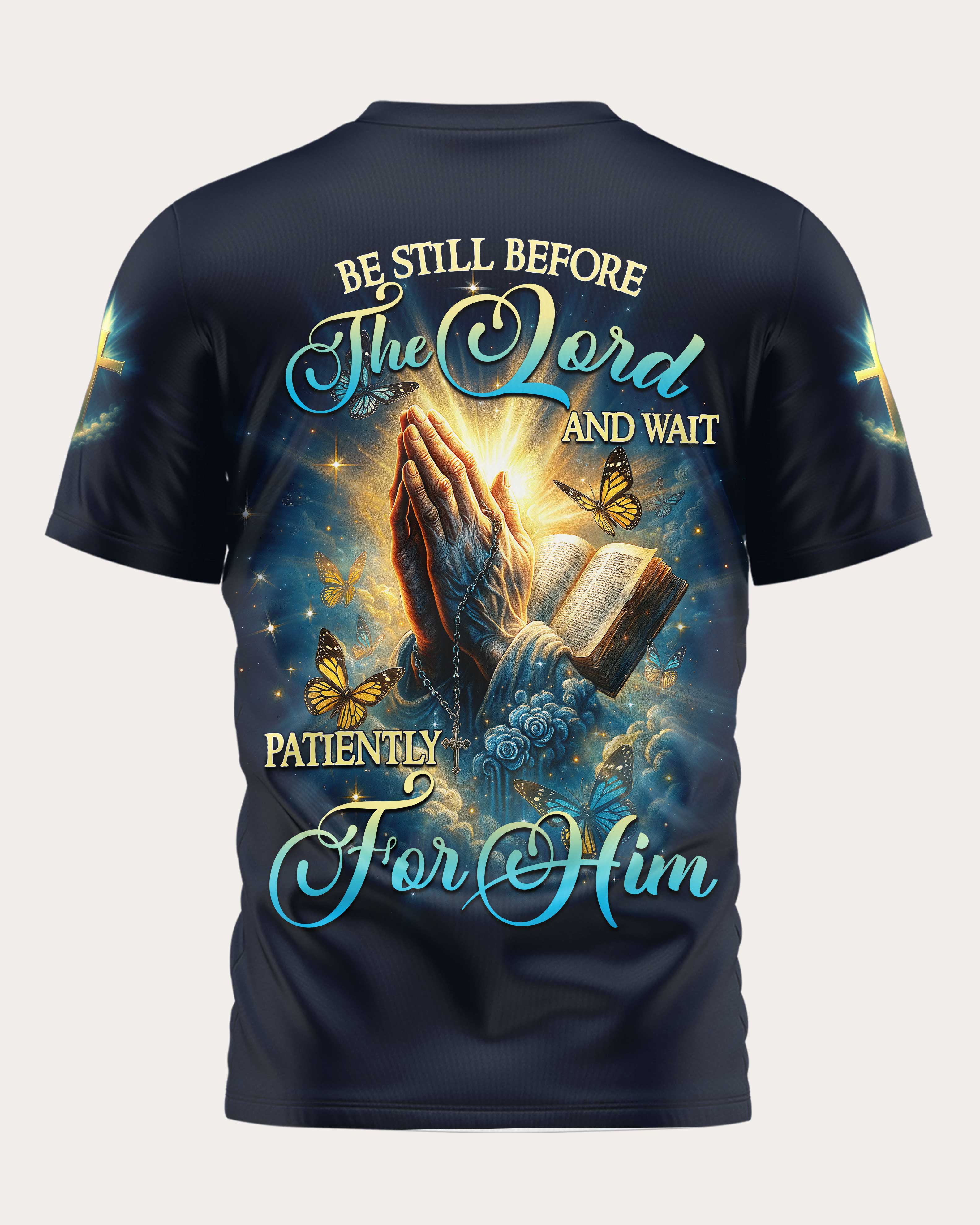 Be Still Before The Lord All Over Print T-Shirt