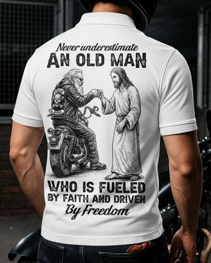 Never Underestimate All Over Print Polo