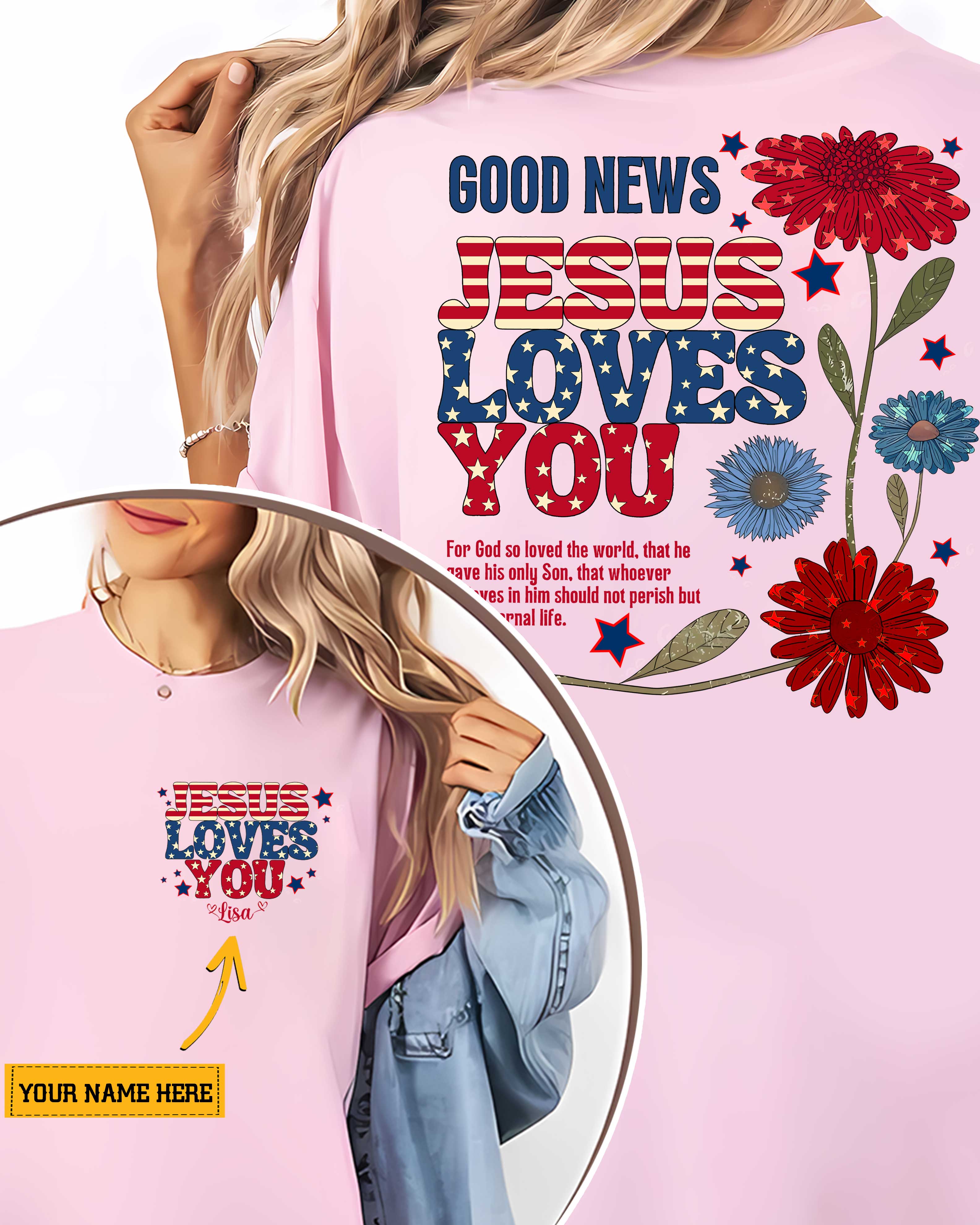 Good News Jesus Loves You T-Shirt