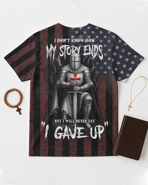 I Don't Know How My Story Ends All Over Print T-Shirt