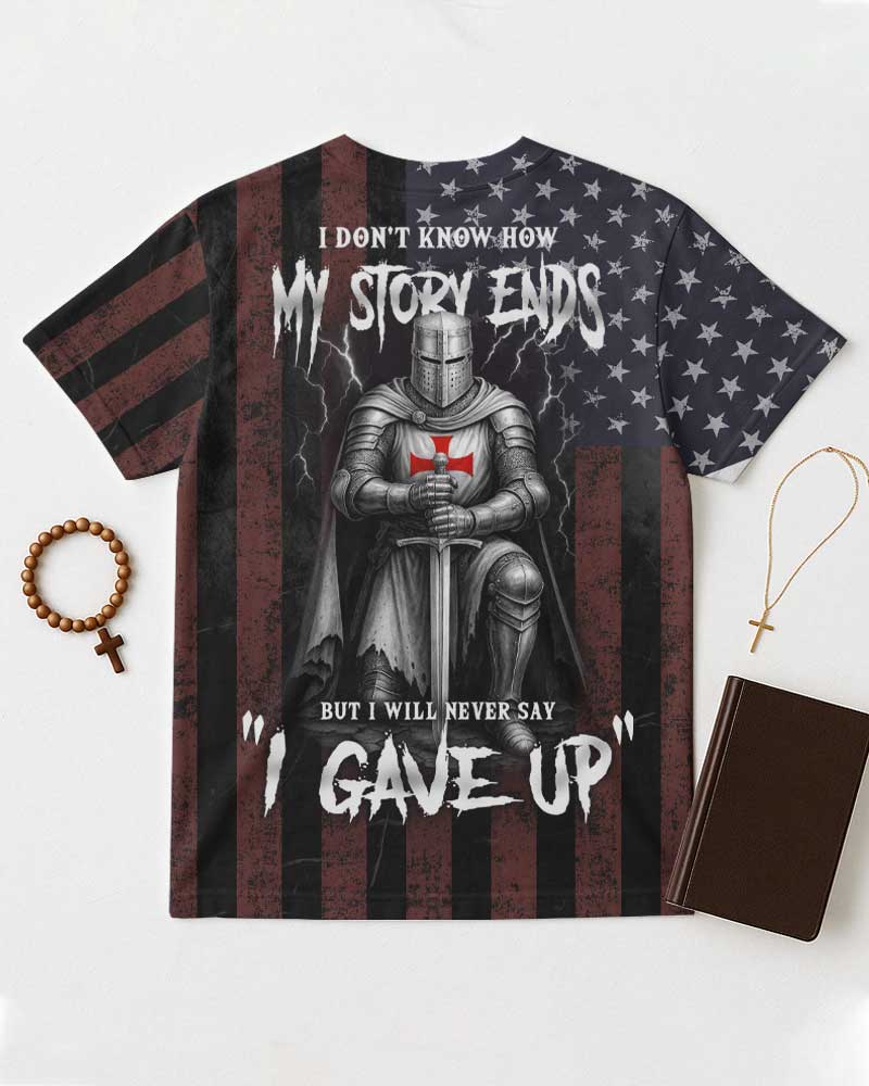 I Don't Know How My Story Ends All Over Print T-Shirt