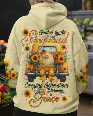 Guided By The Shepherd Carrying Generations Blooming In Grace Shirts