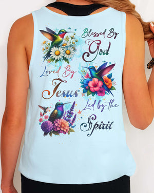 Blessed By God Loved By Jesus Led By The Spirit Shirt