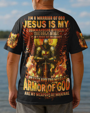 I Am A Warrior Of God All Over Print T-Shirt