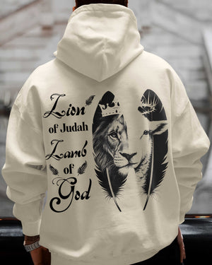 Lion Of Judah Lamb Of God All Over Print Hoodie