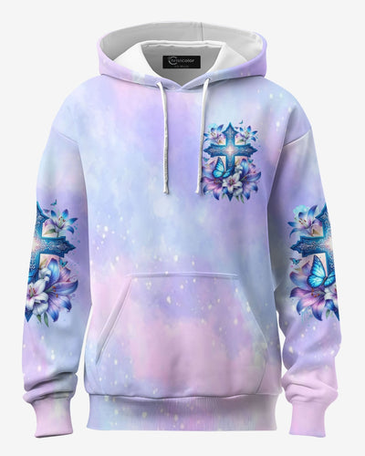 God And The Power Of Prayer All Over Print Hoodie