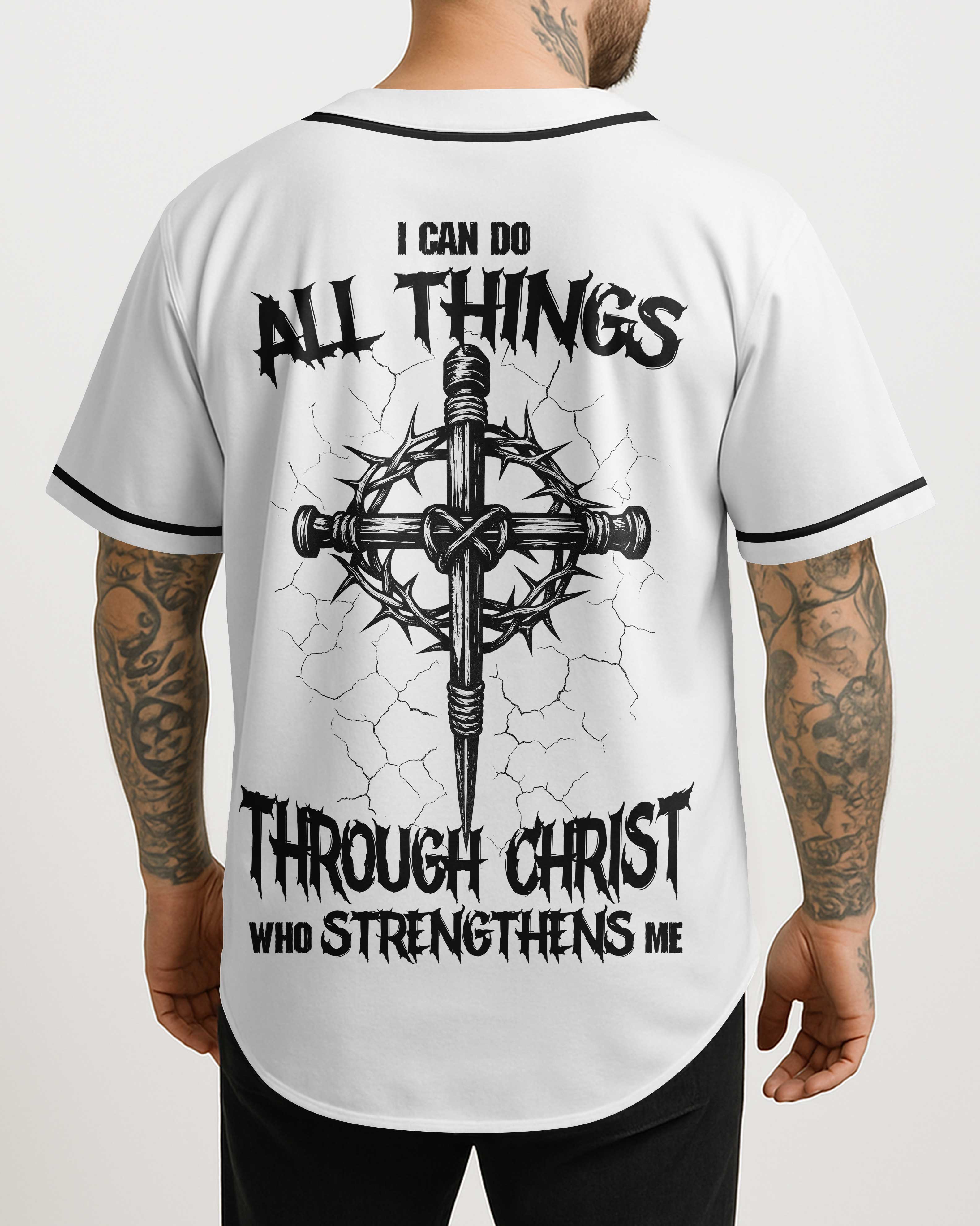I Can Do All Things Through Christ All Over Print Jersey