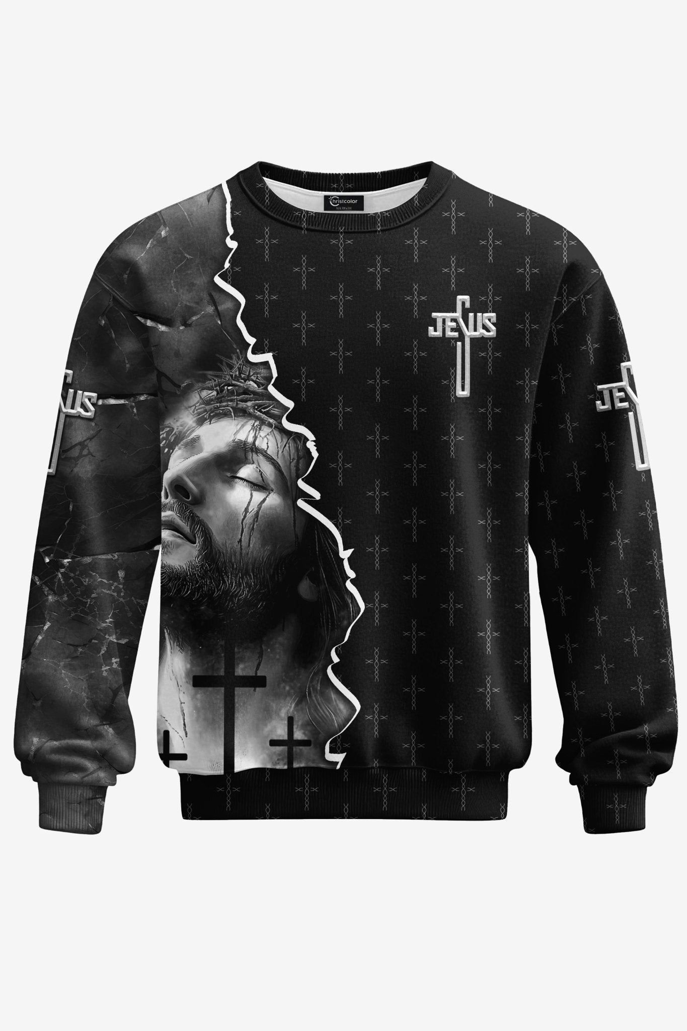 Love Has Conquered The Grave All Over Print Sweater