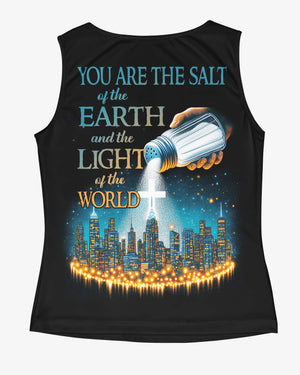 You Are The Salt Of The Earth And The Light Of The World All Over Print V-neck Tank Top