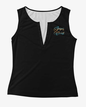 You Are The Salt Of The Earth And The Light Of The World All Over Print V-neck Tank Top