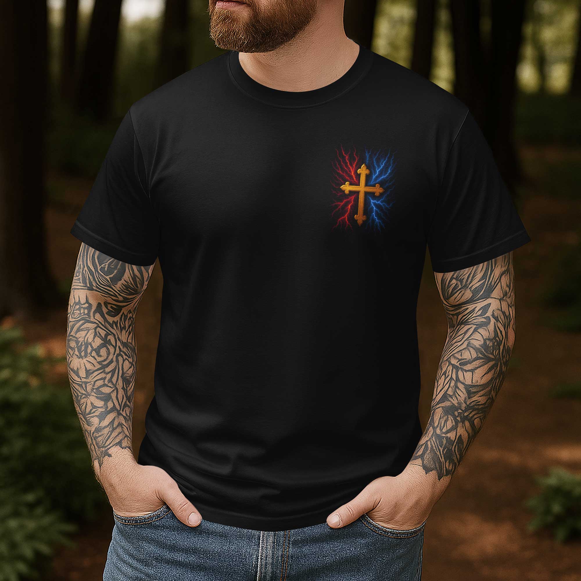 Under His Wings You Will Find Refuge T-Shirt
