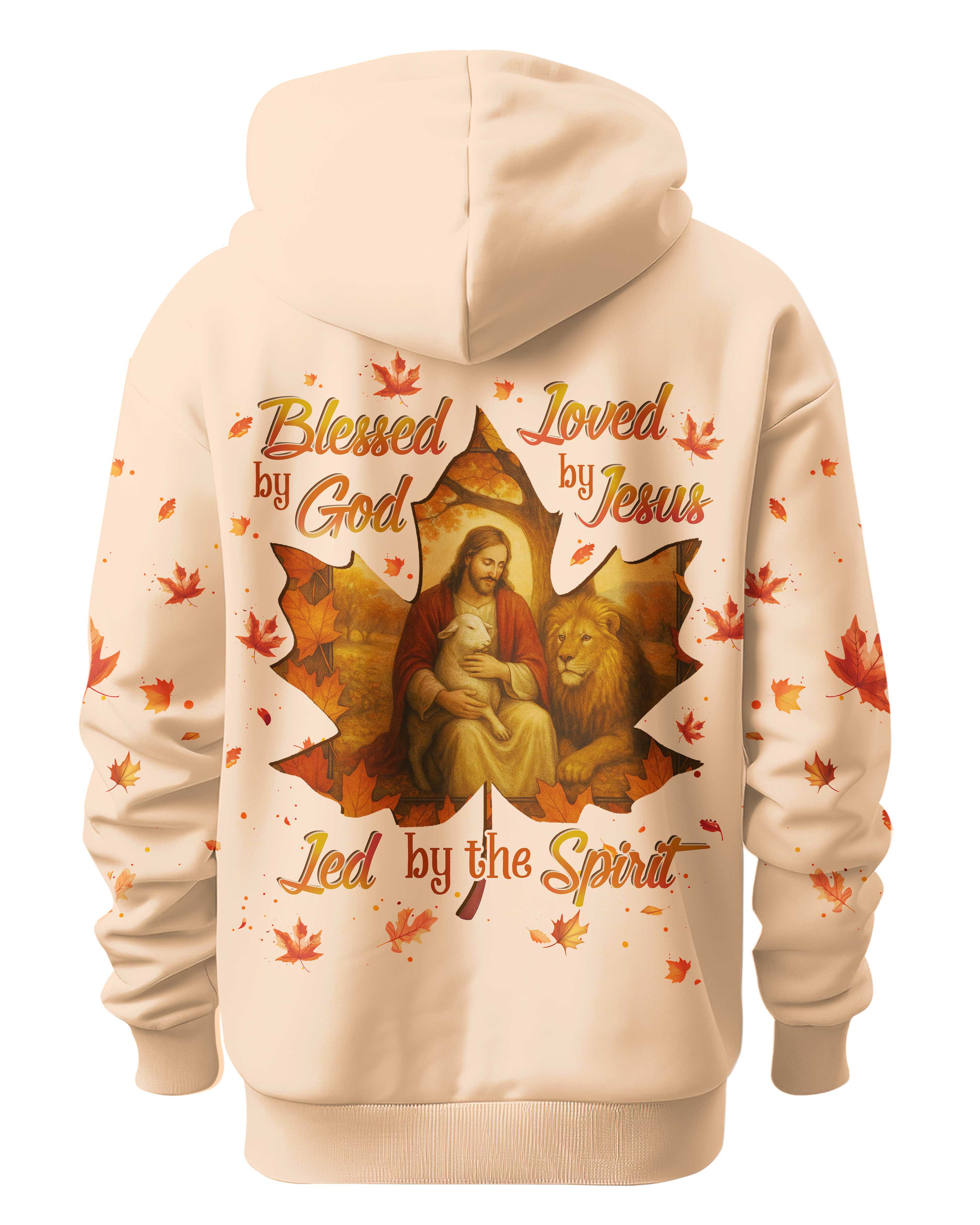 Blessed By God Loved By Jesus Led By The Spirit Shirts