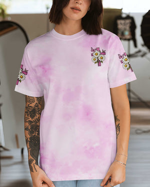 Her Life Is Living Proof That Jesus Restores Redeems And Renews T-Shirt