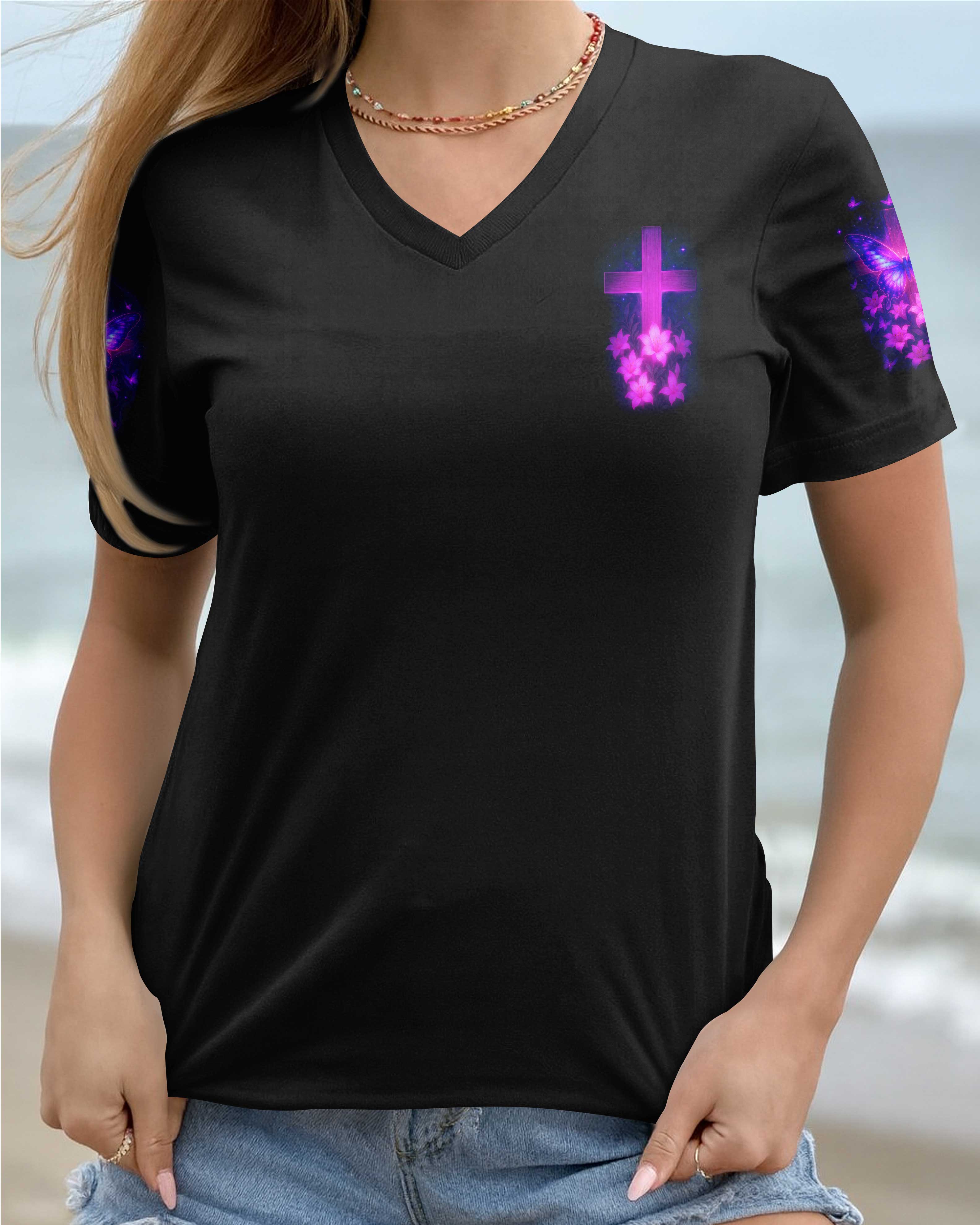 Blessed By God Loved By Jesus Led By The Holy Spirit Shirts