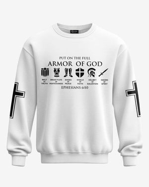 My Soul Is Protected By The Armor Of God All Over Print Sweater