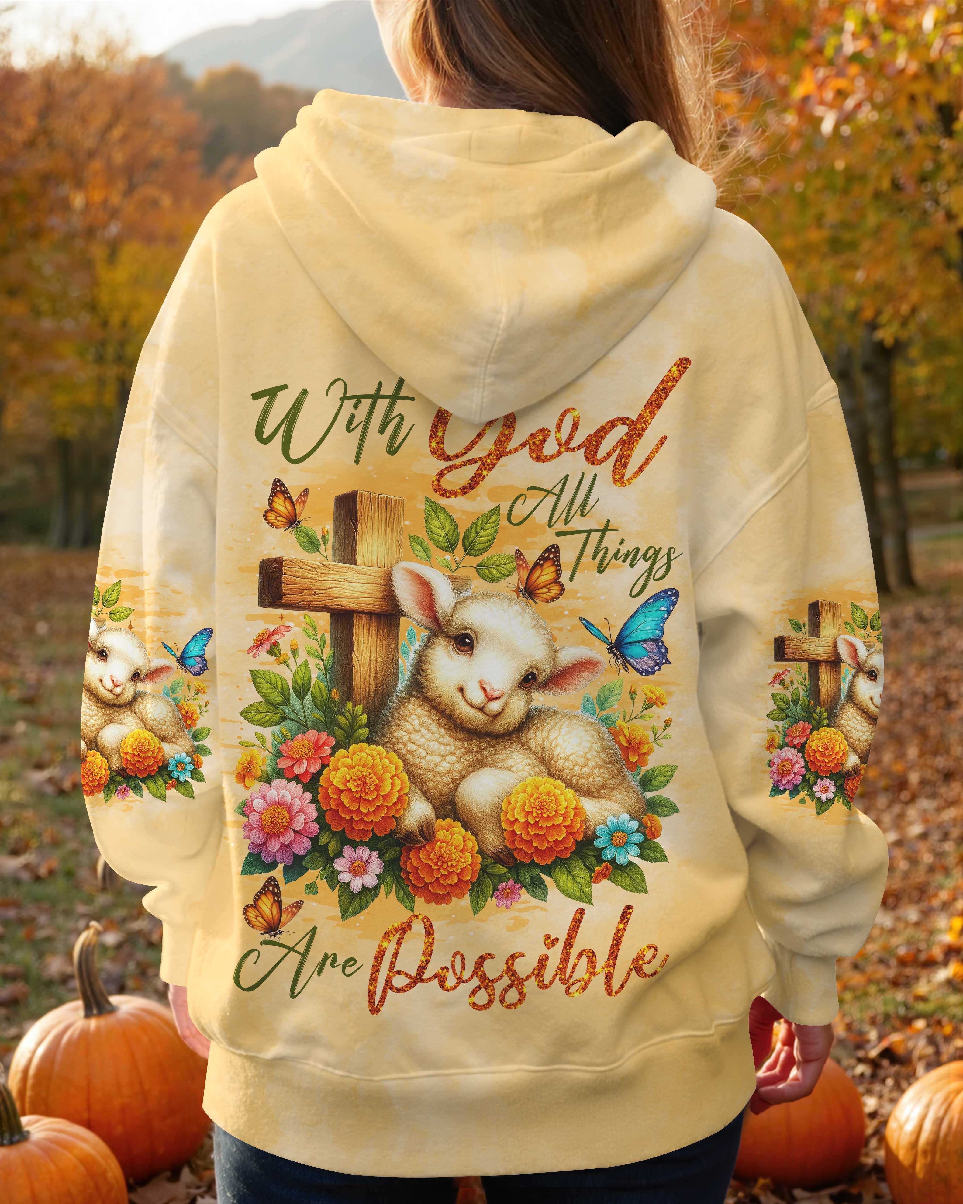 With God All Things Are Possible Shirt