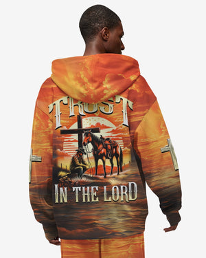 Trust In The Lord All Over Print Zip Hoodie