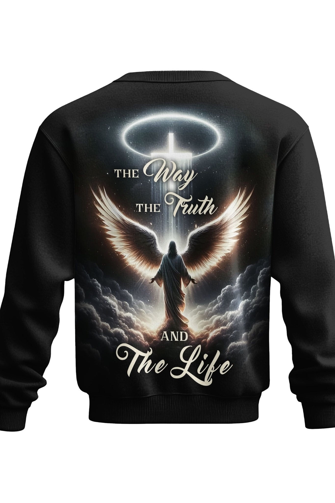 The Way The Truth And The Life All Over Print Sweater